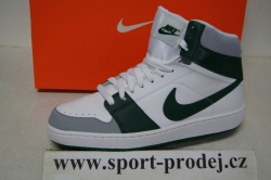 Boty Nike BACKBOARD HIGH - bílozelené