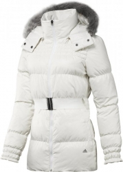 Zimní dámská bunda adidas J LONG DJKT - W52994