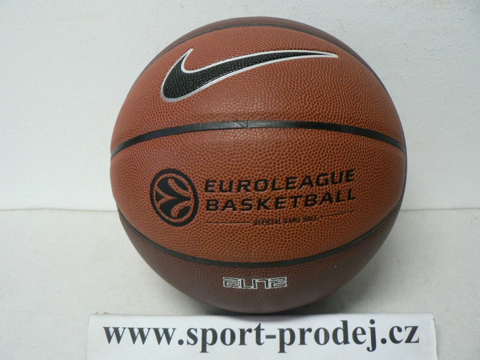 Astrolabio asistente Embotellamiento Basketbalový míč Nike ELITE COMP - EUROLEAGUE, Velikost 7