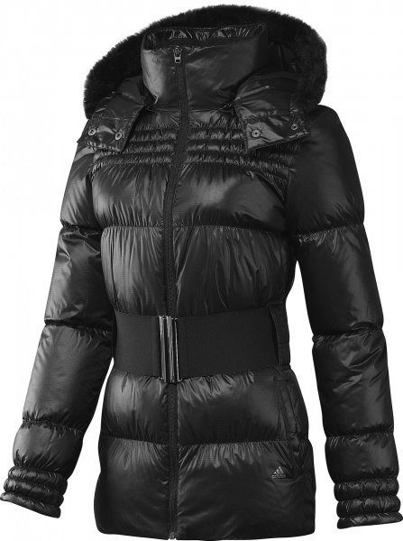 Zimní dámská bunda adidas J LONG DJKT - W52997